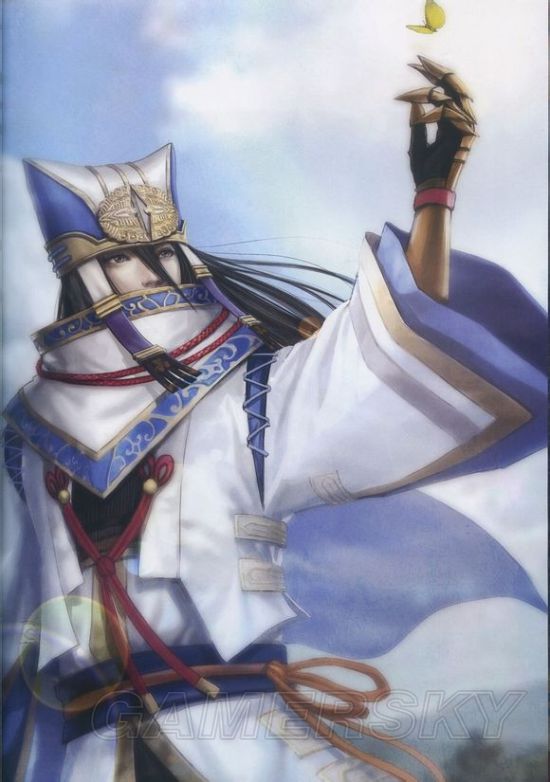 多图预警战国无双系列武将原画合集