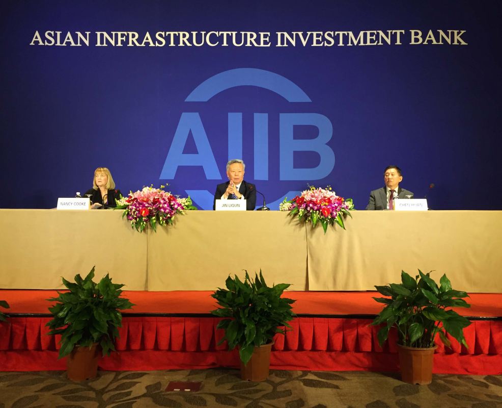 亚投行首任行长金立群会把特别基金的每一分钱都花好