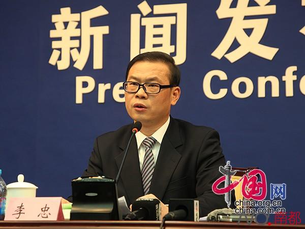 人社部新闻发言人李忠.