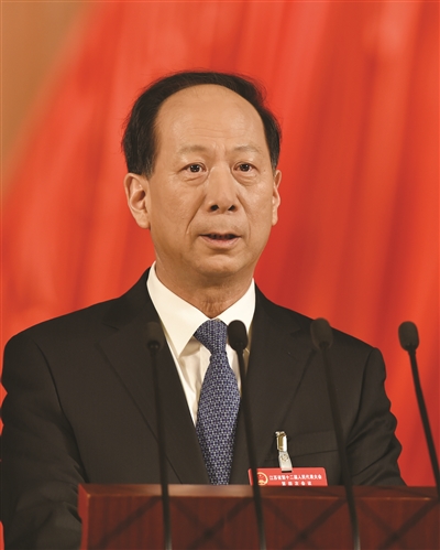 省委书记,省人大常委会主任罗志军.于先云 摄