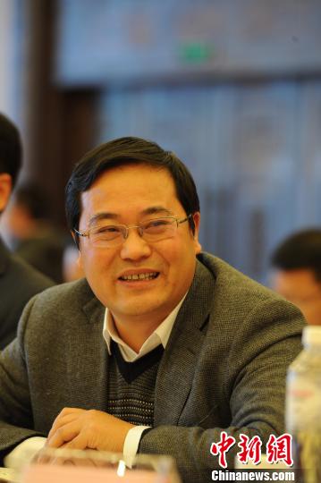 浙江省人大代表,温州市发改委主任方勇军. 张茵 摄