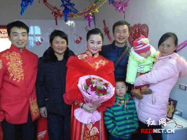 红网长沙2月14日讯(时刻新闻记者 洪雷 通讯员 周瑾容)结婚是