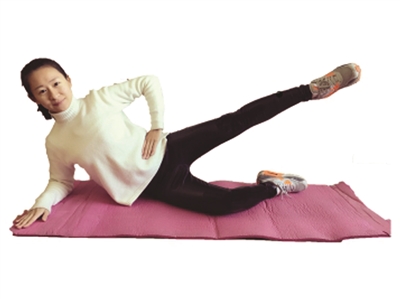 (1)沙滩剪刀腿(侧卧举腿)