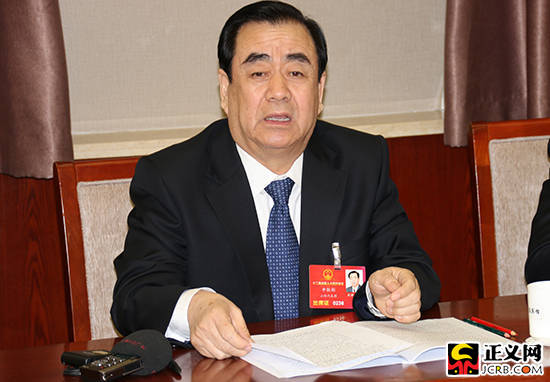 全国人大代表,山西省人大常委会原常务副主任申联彬.