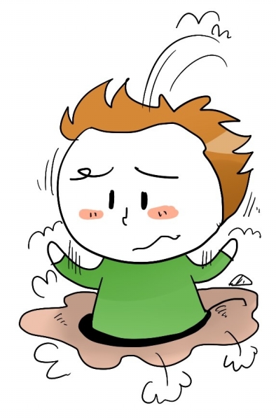 跳坑里外甥元元已经上初中了.