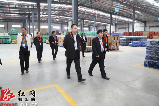 祁阳县领导深入祁东考察学习物流业发展成功经验