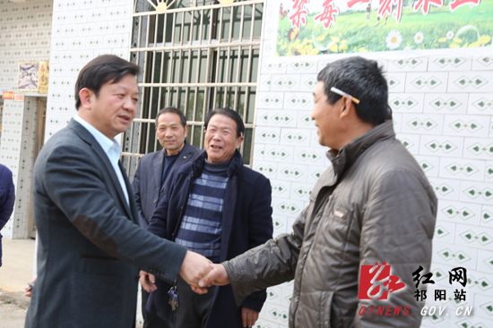 魏湘江调研指导祁阳县乡镇换届并村及美丽乡村建设工作