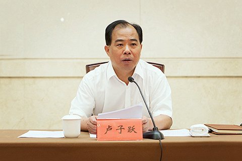 浙江省宁波市委副书记,市长卢子跃.资料图