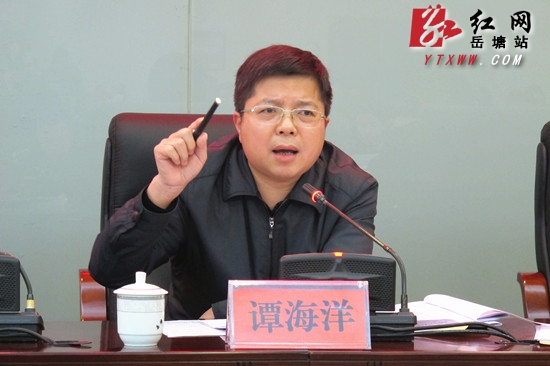 湘潭岳塘区召开2016年全区投资暨重大项目推进工作会