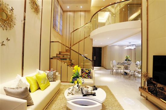 萝岗敏捷广场 居住型设计的5米层高loft