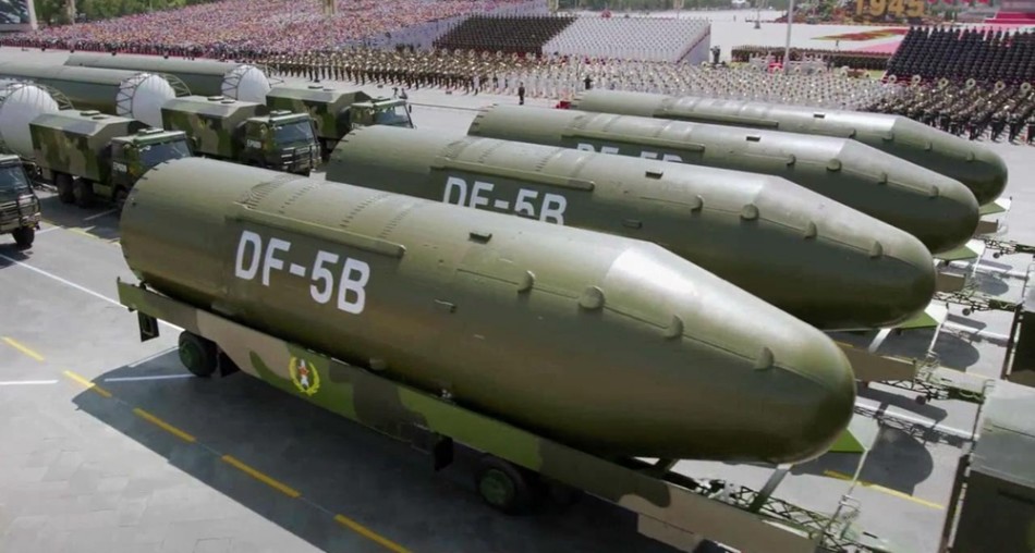 中国核威慑主要依靠的还是火箭军装备的陆基洲际导弹和海军的多艘094