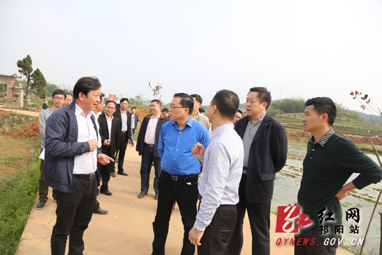 永州市委书记陈文浩到祁阳新塘角村调研精准扶贫工作