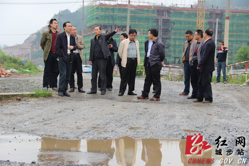杨博理深入城步乡镇督查防汛工作