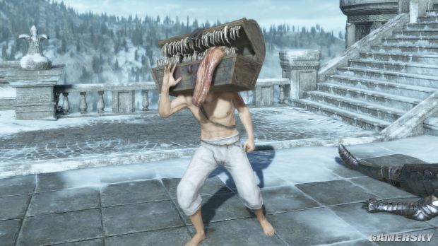 打宝箱怪掉宝箱头绘画使徒套装更多相关内容请关注:黑暗之魂3专区上一