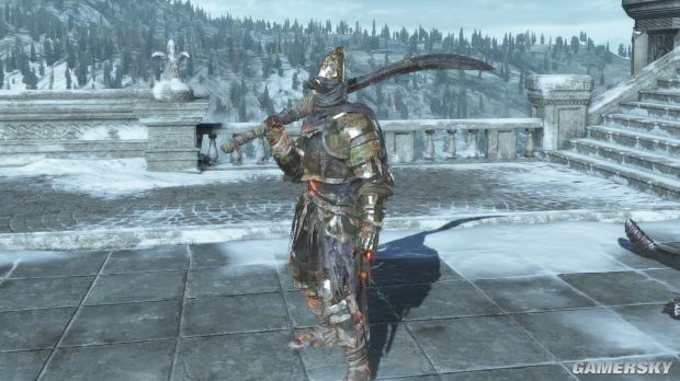 配的是卡萨斯曲刀和草纹盾,后两张是卡萨斯大曲刀黄昏套装老婆婆那买