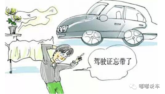 开车忘带驾照了？听听小嘟怎么说