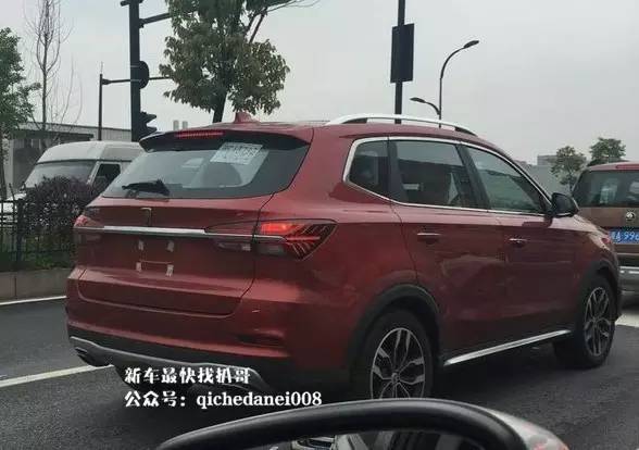 无伪谍照 荣威RX5量产版细节详拍