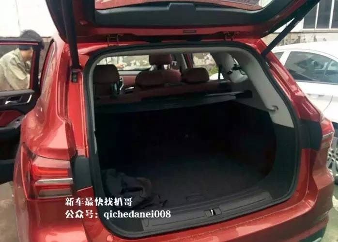 无伪谍照 荣威RX5量产版细节详拍