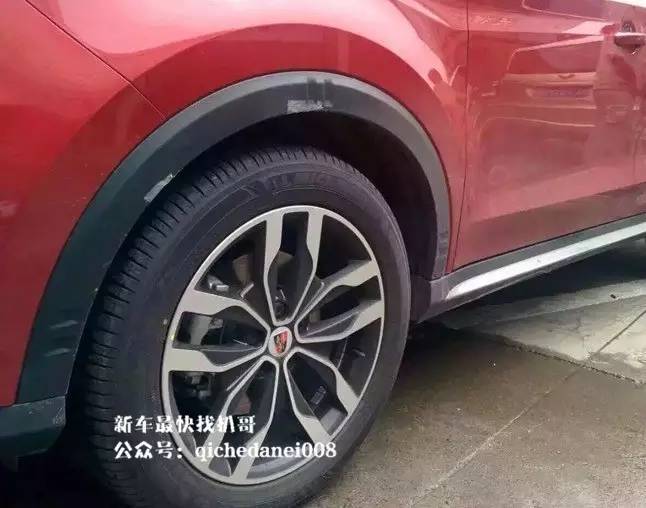 无伪谍照 荣威RX5量产版细节详拍