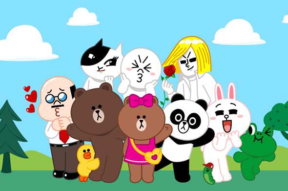 国际卡通形象品牌line friends入驻京东 家族新成员全网首发