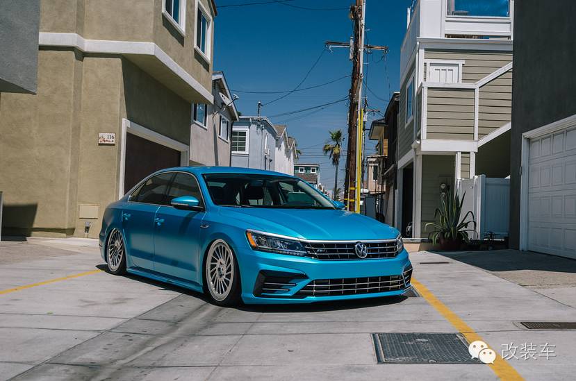 拒绝平庸的蓝 2016款帕萨特改装案例