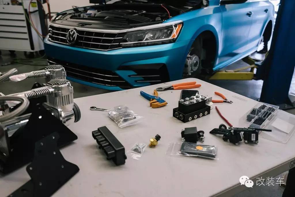 拒绝平庸的蓝 2016款帕萨特改装案例