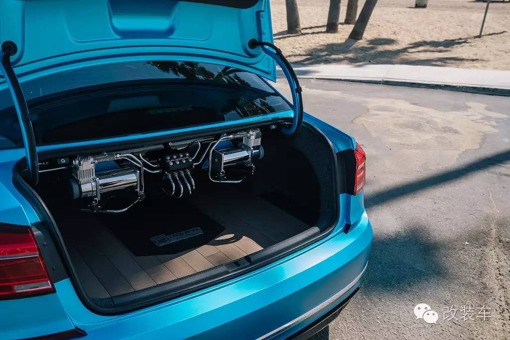 拒绝平庸的蓝 2016款帕萨特改装案例