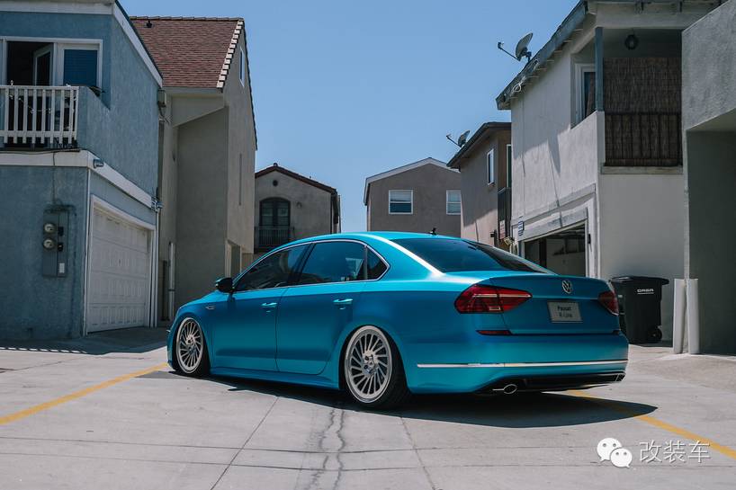 拒绝平庸的蓝 2016款帕萨特改装案例