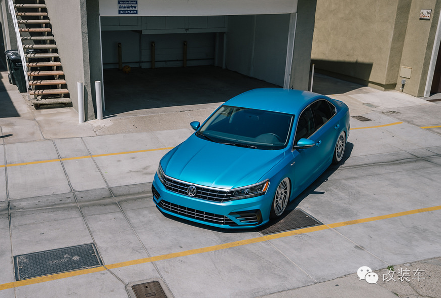 拒绝平庸的蓝 2016款帕萨特改装案例