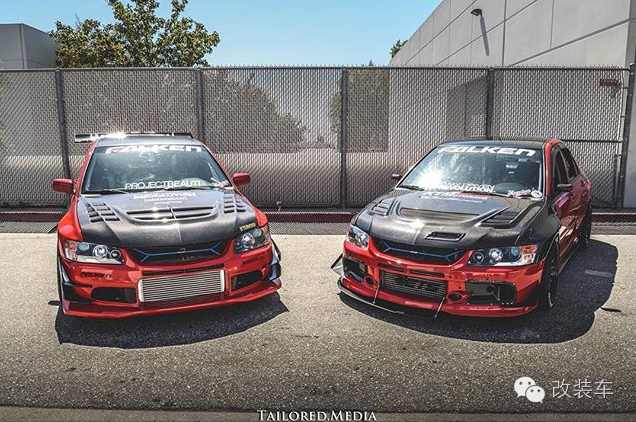 嗜血红魔 三菱EVO Ⅸ改装案例