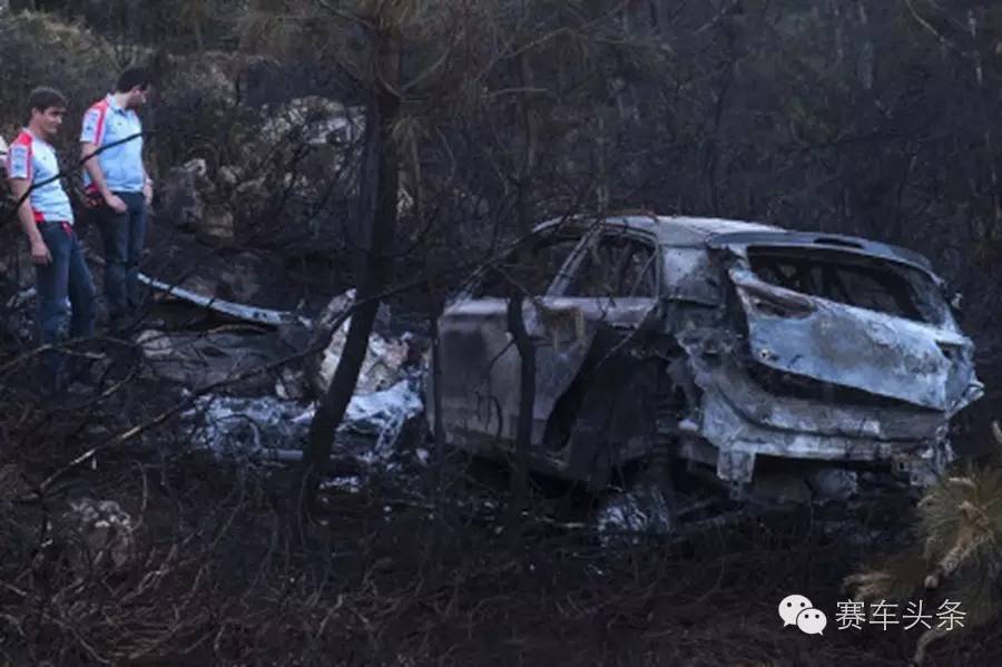 WRC葡萄牙站 一个弯道烧毁两台赛车