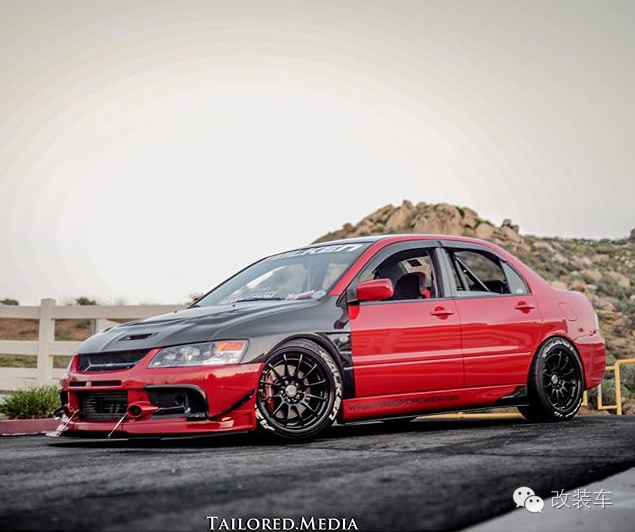 嗜血红魔 三菱EVO Ⅸ改装案例