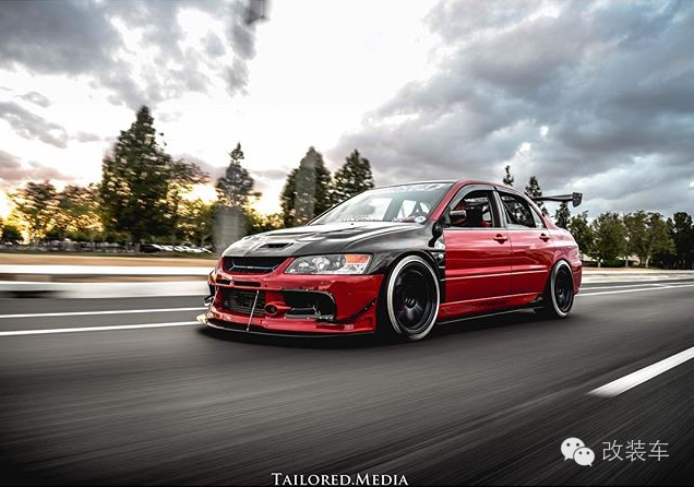 嗜血红魔 三菱EVO Ⅸ改装案例