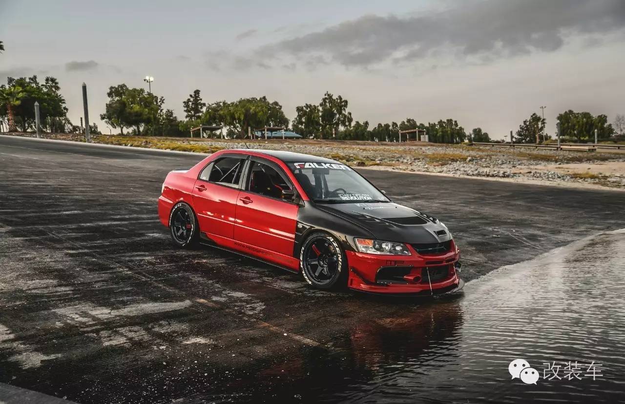嗜血红魔 三菱EVO Ⅸ改装案例