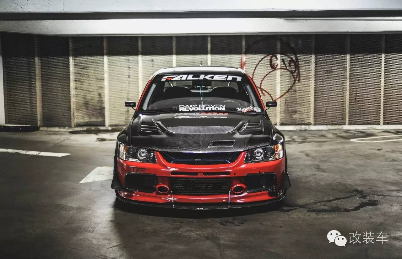 嗜血红魔 三菱EVO Ⅸ改装案例