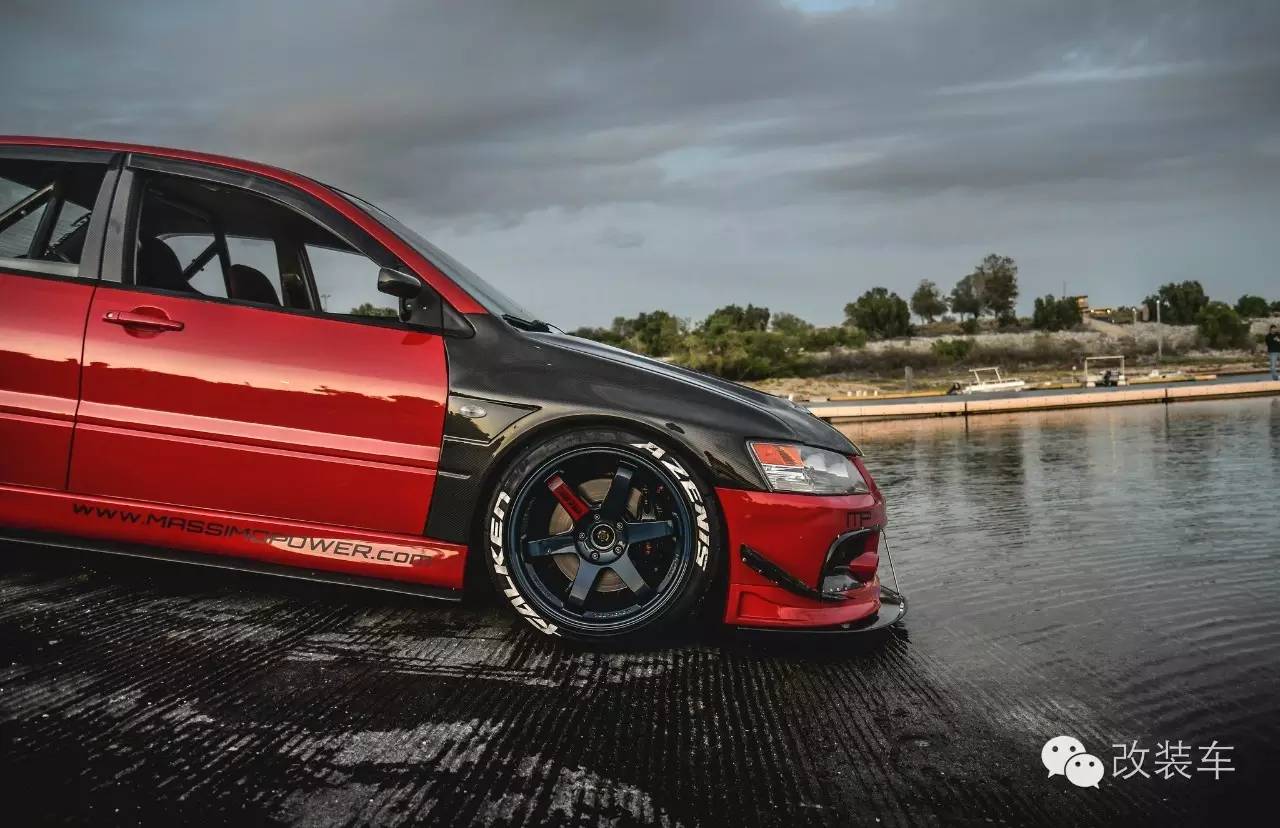 嗜血红魔 三菱EVO Ⅸ改装案例