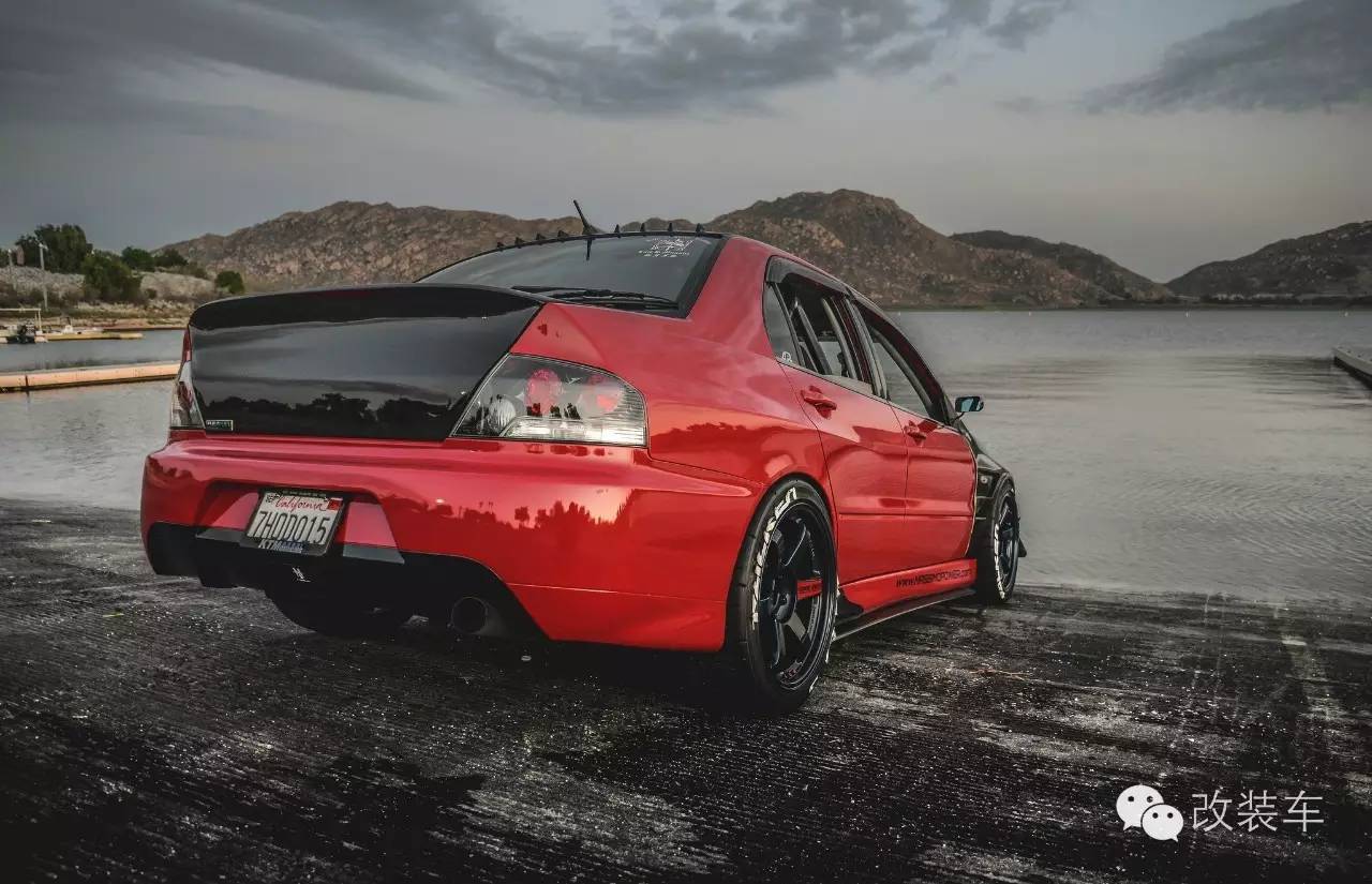 嗜血红魔 三菱EVO Ⅸ改装案例