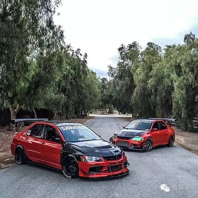 嗜血红魔 三菱EVO Ⅸ改装案例