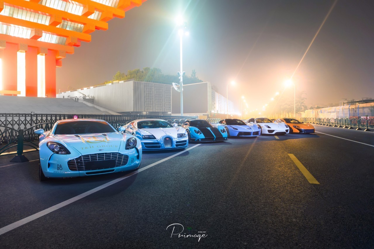 昨晚朋友圈刷屏的6辆神车夜袭魔都街头！