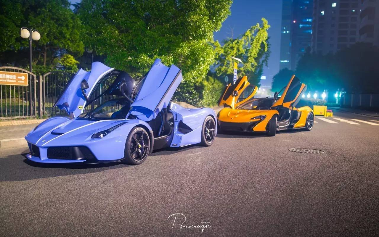 昨晚朋友圈刷屏的6辆神车夜袭魔都街头！