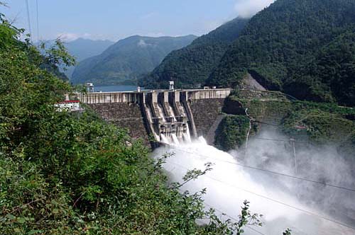 江垭水库大坝(资料图)时刻新闻记者 刘娜 通讯员 曾兴颖 张家界报道