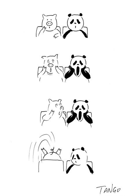 脑洞大开系列插画tango一日一画2