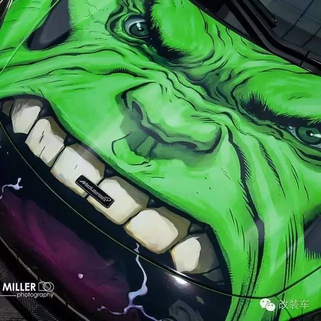 不服就咬 这是迈凯伦还是绿巨人