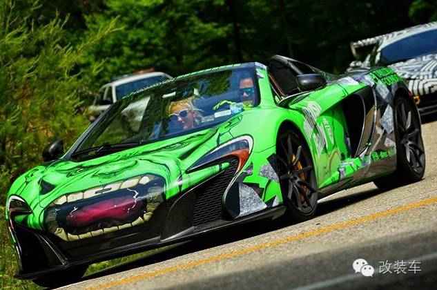 不服就咬 这是迈凯伦还是绿巨人