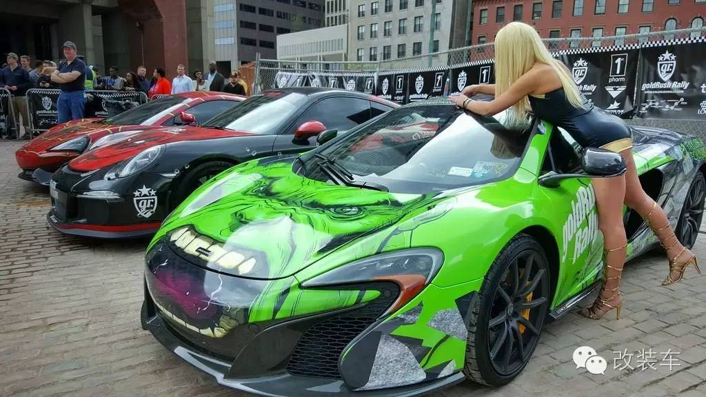 不服就咬 这是迈凯伦还是绿巨人