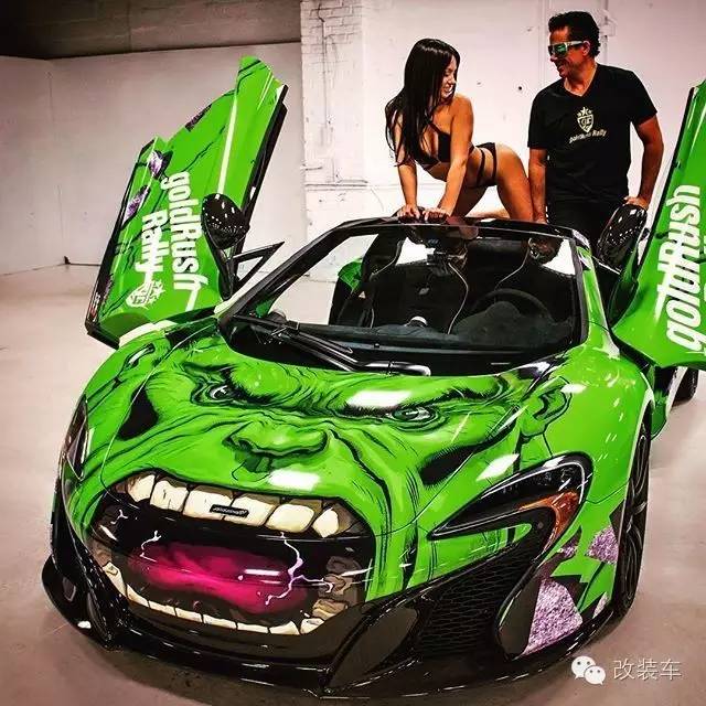 不服就咬 这是迈凯伦还是绿巨人