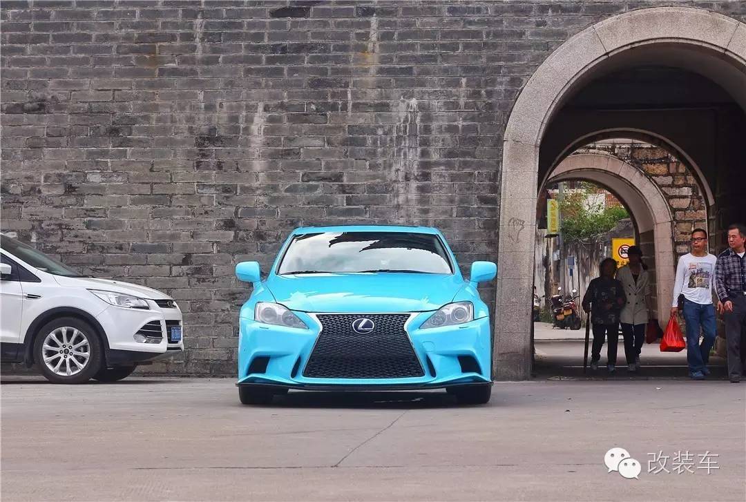 夏日薄荷糖 雷克萨斯IS300改装案例