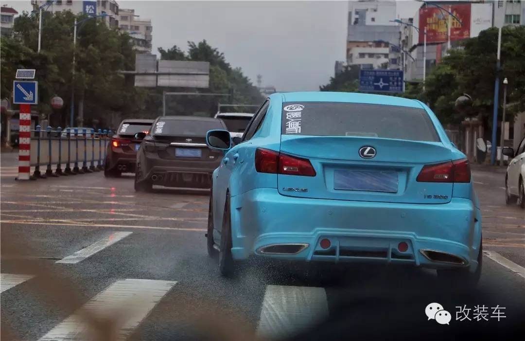 夏日薄荷糖 雷克萨斯IS300改装案例