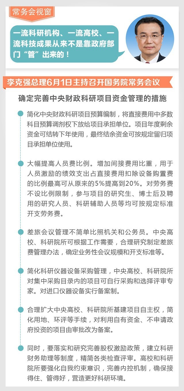 李克强用最短时间让科研人员分享到政策红利