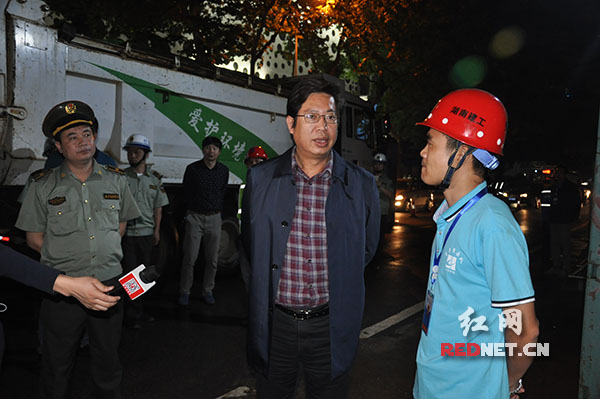高考,中考期间长沙城区禁止渣土运输         长沙市城管局副局长胡刚